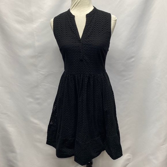 banana republic black eyelet dress | Dresses | Womens Banana Republic 6 Eyelet midi dress Long Cool Woman In Select Derby Size:44 25mothers-sale